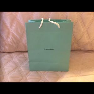 Authentic Tiffany&Co. Laminated Paper Tote Bag